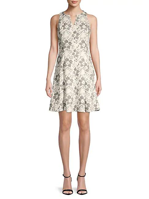 donna ricco white dress