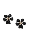 KENNETH JAY LANE Crystal Flower Stud Earrings,0400098924709