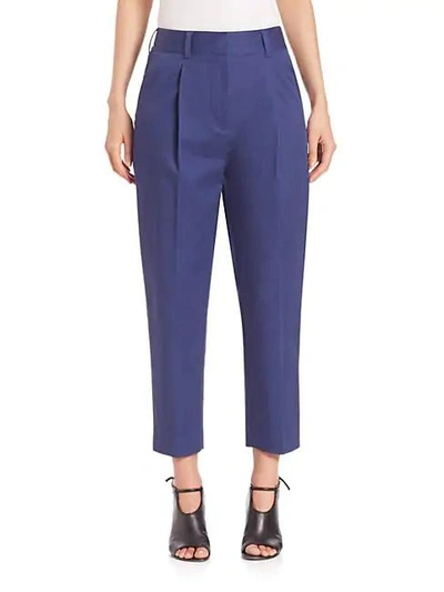 3.1 Phillip Lim / フィリップ リム Carrot Cropped Trousers In Ultramarine