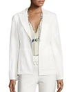 DEREK LAM PATCH POCKET BLAZER,0400095837291