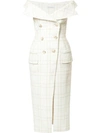 CAMILLA AND MARC CAMILLA AND MARC TAILORED DRESS - WHITE