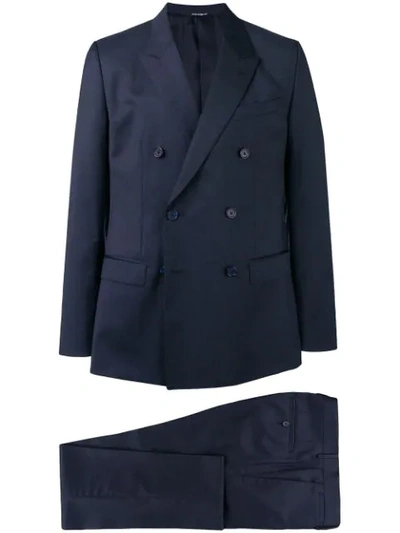 Dolce & Gabbana Two-piece Suit In Blue
