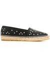 SAINT LAURENT STAR EMBELLISHED ESPADRILLES