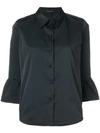 MARC JACOBS FRILL-HEM FITTED BLOUSE