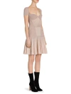 ALEXANDER MCQUEEN Rib-Knit Drop-Waist Dress,0400097717752