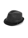 BLOCK HEADWEAR Herringbone Fedora,0400099253958