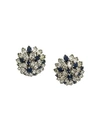 DIOR OVERSIZED CLIP ON EARRINGS