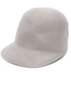 BORSALINO BORSALINO EQUESTRIAN HAT - 灰色