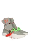 Off-white Moto Wrap Sneakers In Grey