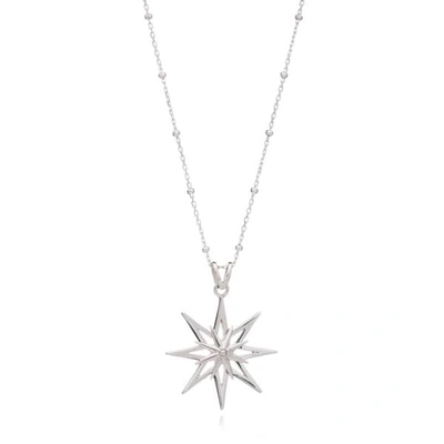 Rachel Jackson London Rockstar Necklace In Silver