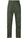 STONE ISLAND SHADOW PROJECT STONE ISLAND SHADOW PROJECT WIDE TROUSERS - GREEN