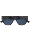 DIOR DIOR EYEWEAR SQUARE FRAME SUNGLASSES - 黑色