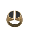 ANDREA D'AMICO DIVIDED SIGNET RING