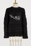 GIVENCHY CREW NECK SWEATER,BW904R 4Z3G 001