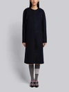 THOM BROWNE THOM BROWNE BRIDAL BUTTON MELTON OVERCOAT,FOC404A0346912706492