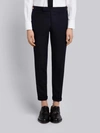 THOM BROWNE THOM BROWNE SEAMED ELASTIC STRIPE SKINNY WOOL TROUSER,MTC081A0089112706733