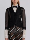 THOM BROWNE THOM BROWNE LACE-UP BACK SINGLE BREASTED SPORT COAT IN SOFT TULLE,FBC436A0330112476228