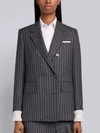 THOM BROWNE THOM BROWNE 条纹饰西服外套,FBC358A0425612856442