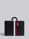 THOM BROWNE PEBBLE GRAIN ATTACHED CASE,MAG038B0019812226364