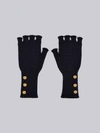 THOM BROWNE THOM BROWNE FINGERLESS WOOL GLOVES,MKG007B0001412559686