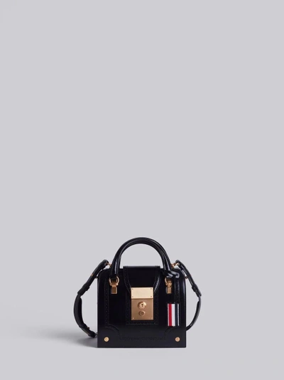 Thom Browne Brogued Mrs. Thom Mini Bag In Black