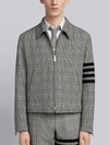THOM BROWNE THOM BROWNE PRINCE OF WALES CHECK WOVEN GOLF JACKET,MJO046A0006012706753