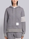 THOM BROWNE THOM BROWNE 4-BAR RELAXED CASHMERE HOODIE,FJT025A0388412706410