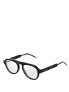 THOM BROWNE THOM BROWNE EYEWEAR BLACK GLASSES,TBX4160113270599