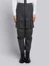 THOM BROWNE THOM BROWNE ARTICULATED SOLID WOOL FLANNEL TROUSER,MTC067A0089112559486