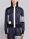 THOM BROWNE THOM BROWNE LIGHTWEIGHT RIPSTOP BOMBER,FJT027A0401612706413