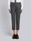 THOM BROWNE THOM BROWNE STRIPED LOW-RISE WOOL TROUSER,FTC025A0353212706565