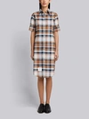 THOM BROWNE THOM BROWNE A-LINE COTTON SHIRTDRESS,FDS826A0398212706359