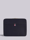 THOM BROWNE THOM BROWNE SOFT DOCUMENT WALLET,MAC036A0239212524802