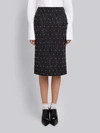 THOM BROWNE THOM BROWNE PEARL EMBROIDERED PENCIL SKIRT,FGC521F0424912856472