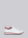 THOM BROWNE THOM BROWNE LEATHER RUGBY RUNNING SHOE,MFD094A0000312559702