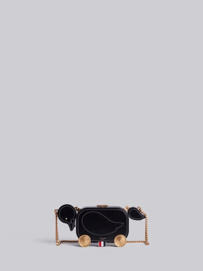 Thom Browne Chain Strap Duckling Bag In Black