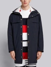 THOM BROWNE THOM BROWNE DOWN-FILLED SOLID ENSHUKU NYLON TECH PARKA,MOD006X0363812559305