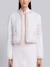 THOM BROWNE THOM BROWNE MINK FUR CARDIGAN JACKET,FBC471X0384512706393