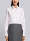 Thom Browne Classic Button-down Collar Shirt In Pink
