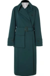 JOSEPH STAFFORD OVERSIZED WOOL-GABARDINE COAT