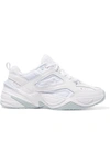 Nike M2k Tekno Leather And Neoprene Sneakers