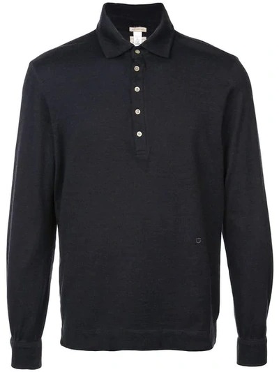 Massimo Alba Classic Polo Shirt In Blue