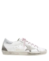 GOLDEN GOOSE Superstar Pink Glitter Laces Low-Top Sneakers,F34WS590-N61