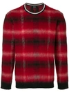 N°21 Nº21 PATTERNED SWEATER - RED