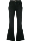 LIU •JO LIU JO FLARED JEANS - BLACK