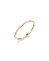 Lana 14k Gold Thin Flawless Diamond Stack Ring In Gold