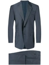 CANALI CANALI BOXY FIT SUIT - BLUE