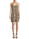 ATM ANTHONY THOMAS MELILLO Silk Leopard Camisole Dress