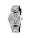 GUCCI MEN'S GG FLOATING DIAL WATCH,PROD216290493