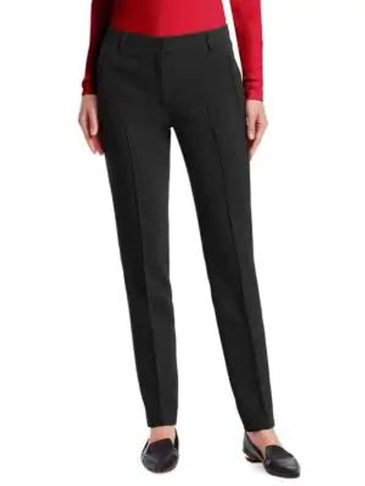 Akris Punto Women's Fabia Tapered Jersey Pants In Black